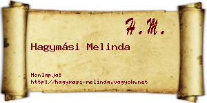 Hagymási Melinda névjegykártya